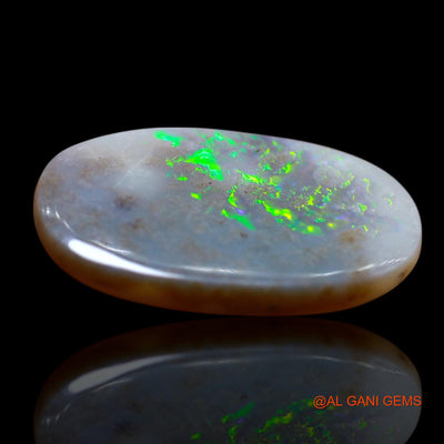 5.00 Cts Natural Australian Fire Opal Oval Cabochon Loose Gemstone For Jewelry 21x12x2 mm AG-512