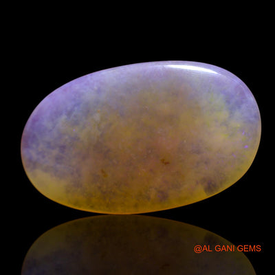 8.00 Cts Natural Australian Fire Opal Loose Gemstone Oval Cabochon 21x13x4 mm AG-513