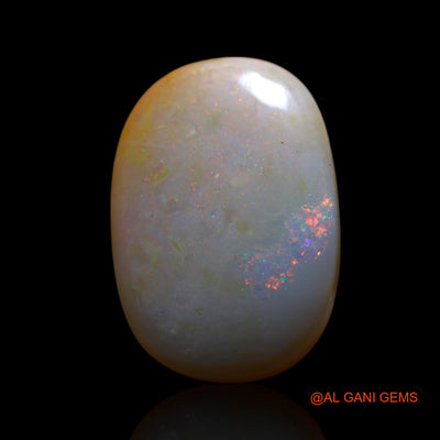 10.00 Cts Natural Australian Fire Opal Loose Gemstone Oval Cabochon 20x14x5 mm AG-515