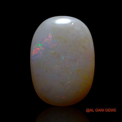 10.00 Cts Natural Australian Fire Opal Loose Gemstone Oval Cabochon 20x14x5 mm AG-515