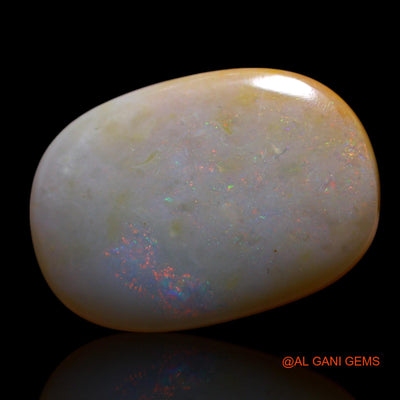 10.00 Cts Natural Australian Fire Opal Loose Gemstone Oval Cabochon 20x14x5 mm AG-515