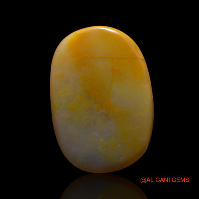 10.00 Cts Natural Australian Fire Opal Loose Gemstone Oval Cabochon 20x14x5 mm AG-515