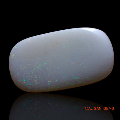 Natural Fire Opal Gemstone 5.00 Cts Loose Oval Cabochon From Australia 20x11x3 mm AG-517