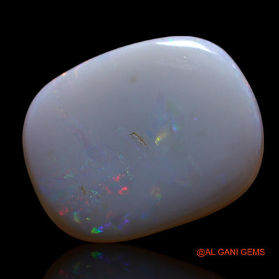 Natural Untreated Fire Opal Loose Gemstone Oval Cabochon From Australia 6.00 Cts 18x14x3 mm AG-519