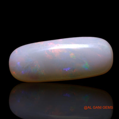 1.40 Cts Natural Australian Fire Opal Loose Gemstone Oval Cabochon 14x5x2 mm AG-51