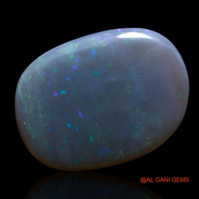 Natural Untreated Fire Opal Loose Gemstone Oval Cabochon From Australia 7.00 Cts 18x14x4 mm AG-520