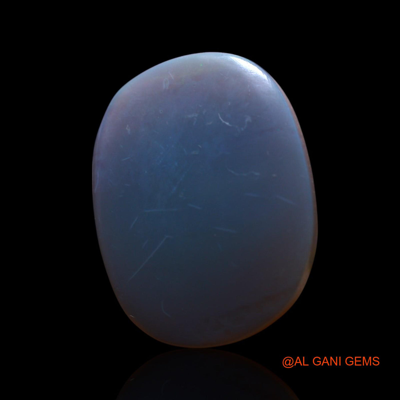 Natural Untreated Fire Opal Loose Gemstone Oval Cabochon From Australia 7.00 Cts 18x14x4 mm AG-520