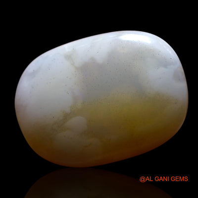 Natural Untreated Fire Opal Loose Gemstone Oval Cabochon From Australia 10.00 Cts 18x13x6 mm AG-521