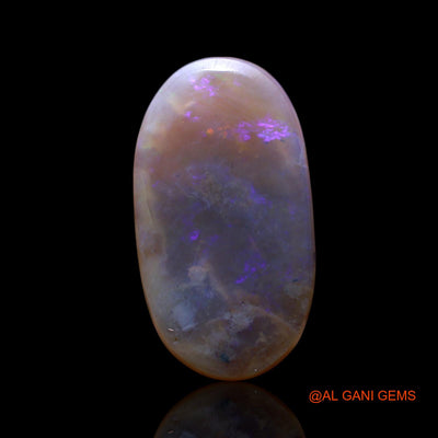6.00 Cts Unheated Australian Fire Opal Loose Gemstone Oval Cabochon Natural 21x11x3 mm AG-522