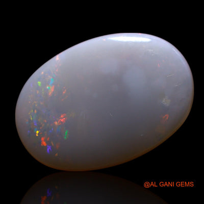 6.00 Cts Natural Australian Fire Opal Loose Gemstone Oval Cabochon 20x14x3 mm AG-523
