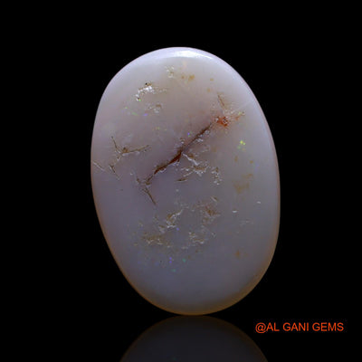 6.00 Cts Natural Australian Fire Opal Loose Gemstone Oval Cabochon 20x14x3 mm AG-523
