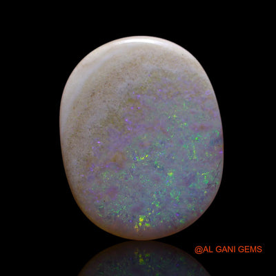 5.00 Cts Natural Australian Fire Opal Loose Gemstone Oval Cabochon 18x14x2 mm AG-524
