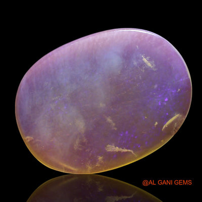 4.00 Cts Natural Australian Fire Opal Loose Gemstone Oval Cabochon 15x14x2 mm AG-525