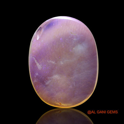 4.00 Cts Natural Australian Fire Opal Loose Gemstone Oval Cabochon 15x14x2 mm AG-525