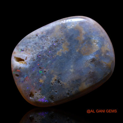 Natural Fire Opal Gemstone 6.00 Cts Loose Oval Cabochon From Australia 18x14x3 mm AG-528