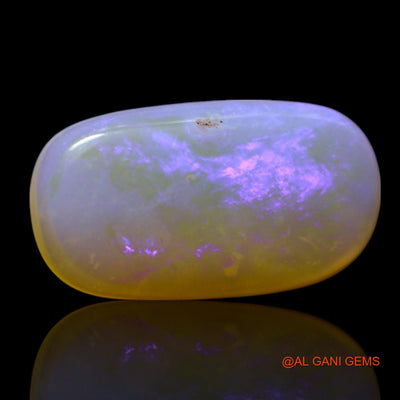 1.60 Cts Natural Australian Fire Opal Loose Gemstone Oval Cabochon 12x7x2 mm AG-52