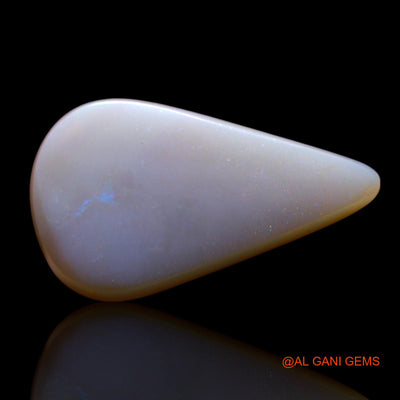 8.00 Cts Unheated Australian Fire Opal Loose Gemstone Pear Cabochon Natural 21x12x5 mm AG-531