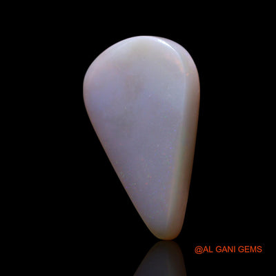 8.00 Cts Unheated Australian Fire Opal Loose Gemstone Pear Cabochon Natural 21x12x5 mm AG-531