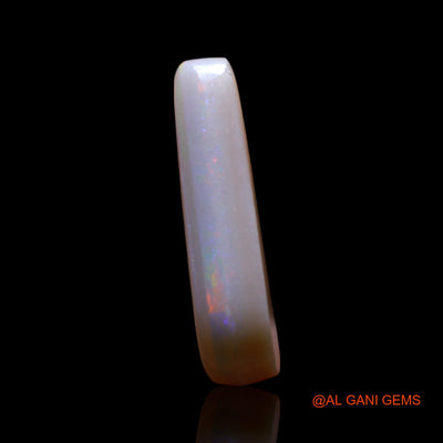 8.00 Cts Unheated Australian Fire Opal Loose Gemstone Pear Cabochon Natural 21x12x5 mm AG-531