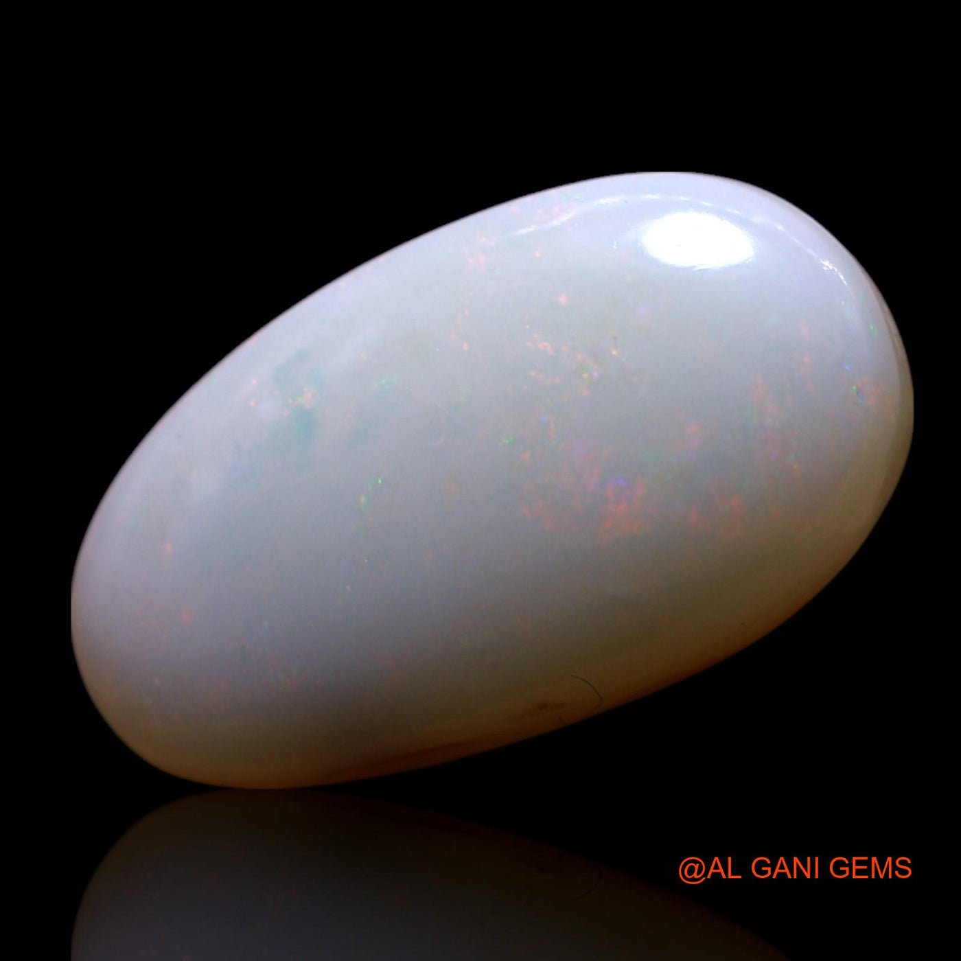 9.00 Cts Unheated Australian Fire Opal Loose Gemstone Oval Cabochon Natural 19x11x6 mm AG-532