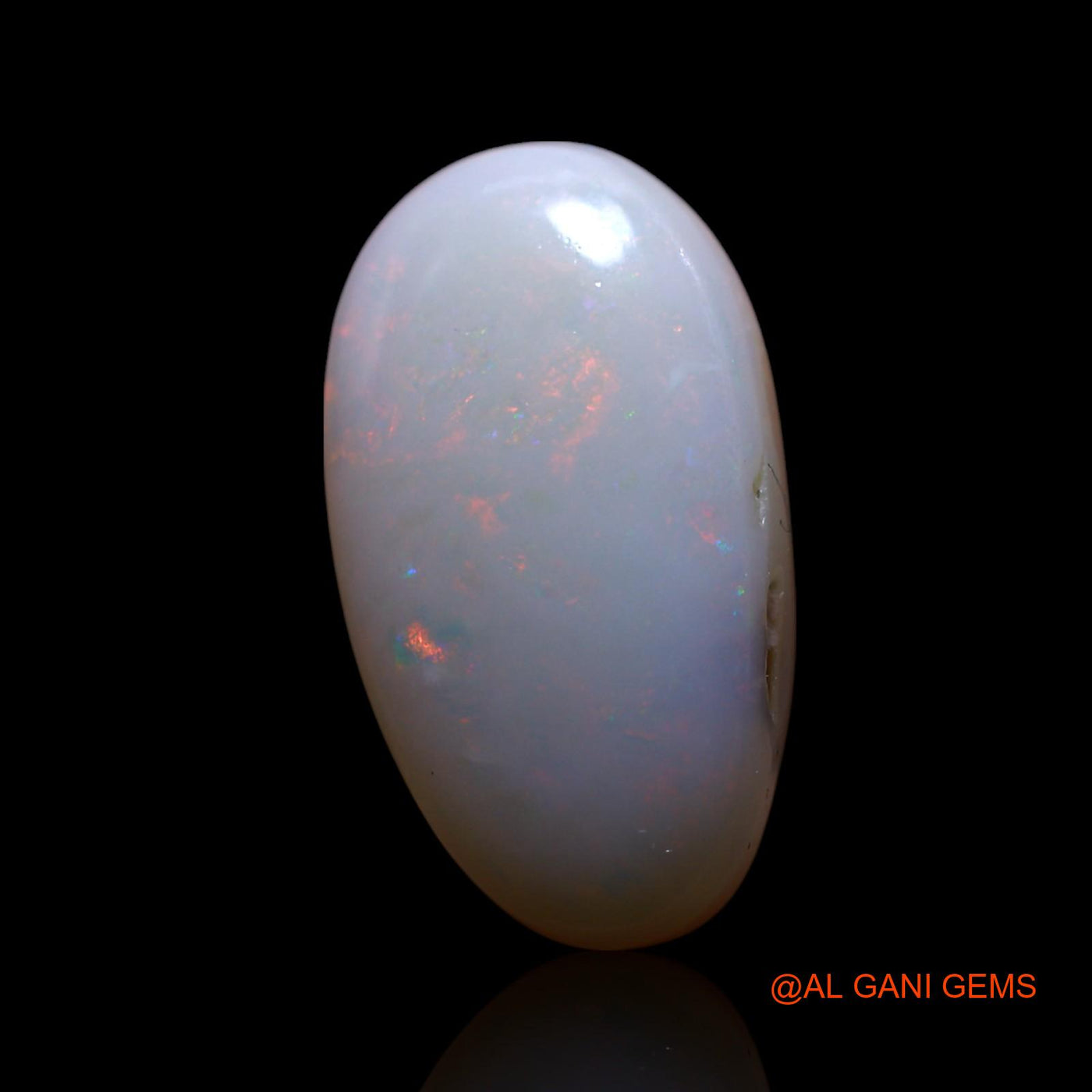 9.00 Cts Unheated Australian Fire Opal Loose Gemstone Oval Cabochon Natural 19x11x6 mm AG-532