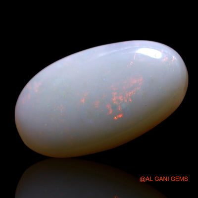 9.00 Cts Unheated Australian Fire Opal Loose Gemstone Oval Cabochon Natural 19x11x6 mm AG-532