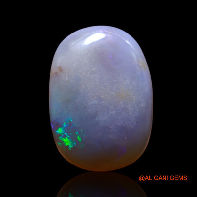 Natural Untreated Fire Opal Loose Gemstone Oval Cabochon From Australia 9.00 Cts 18x12x5 mm AG-533