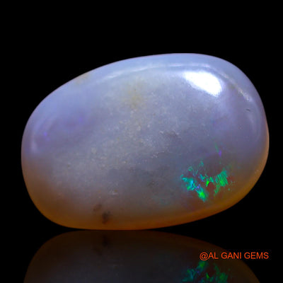 Natural Untreated Fire Opal Loose Gemstone Oval Cabochon From Australia 9.00 Cts 18x12x5 mm AG-533