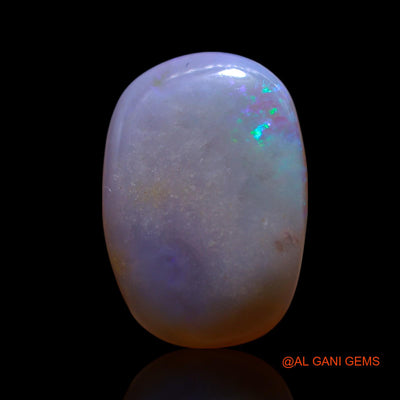 Natural Untreated Fire Opal Loose Gemstone Oval Cabochon From Australia 9.00 Cts 18x12x5 mm AG-533