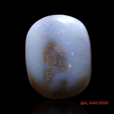 7.00 Cts Natural Australian Fire Opal Oval Cabochon Loose Gemstone For Jewelry 17x14x4 mm AG-535