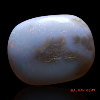 7.00 Cts Natural Australian Fire Opal Oval Cabochon Loose Gemstone For Jewelry 17x14x4 mm AG-535