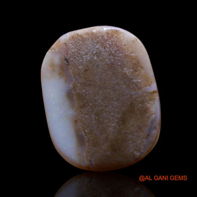 7.00 Cts Natural Australian Fire Opal Oval Cabochon Loose Gemstone For Jewelry 17x14x4 mm AG-535