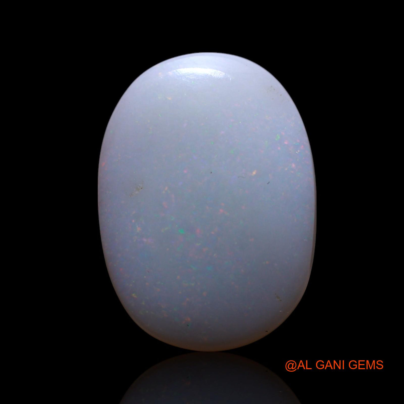 Natural Fire Opal Gemstone 5.00 Cts Loose Oval Cabochon From Australia 18x13x3 mm AG-536