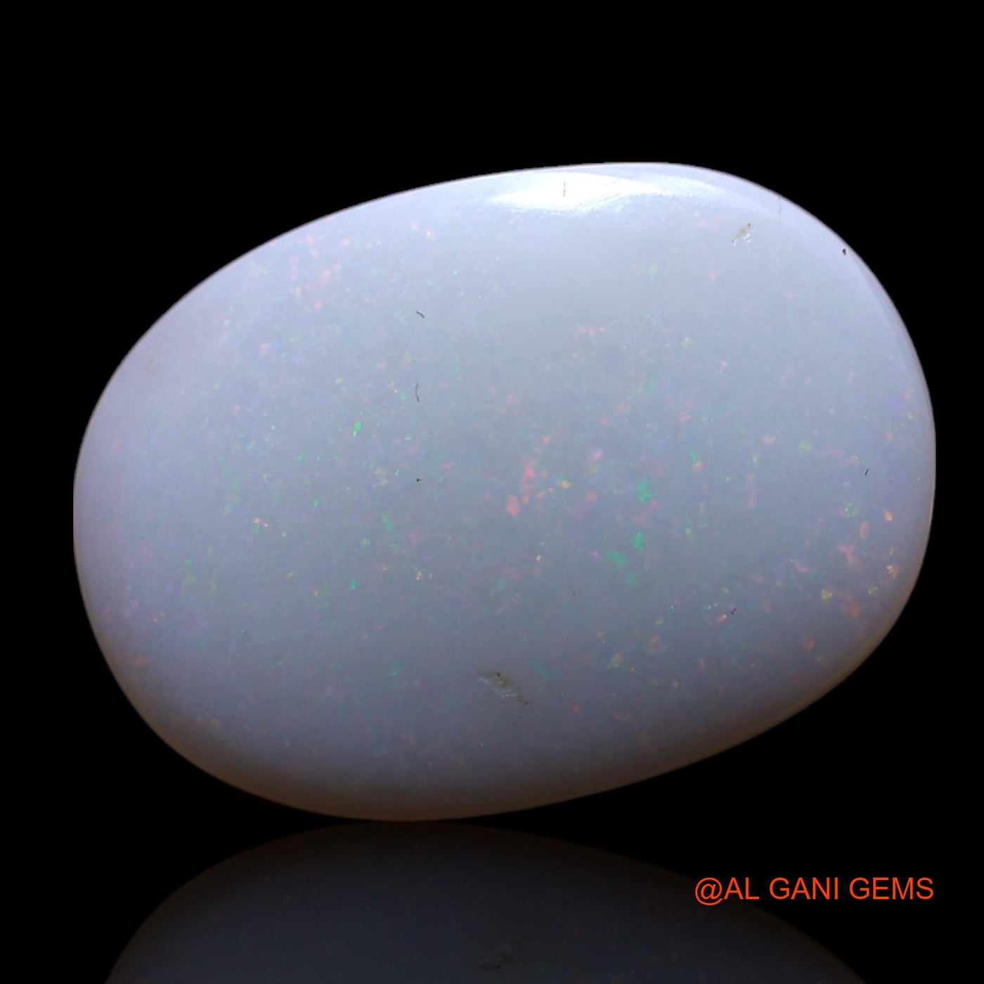 Natural Fire Opal Gemstone 5.00 Cts Loose Oval Cabochon From Australia 18x13x3 mm AG-536