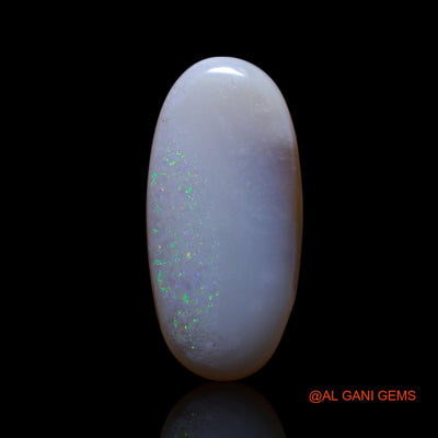 6.00 Cts Natural Australian Fire Opal Loose Gemstone Oval Cabochon 20x19x4 mm AG-537