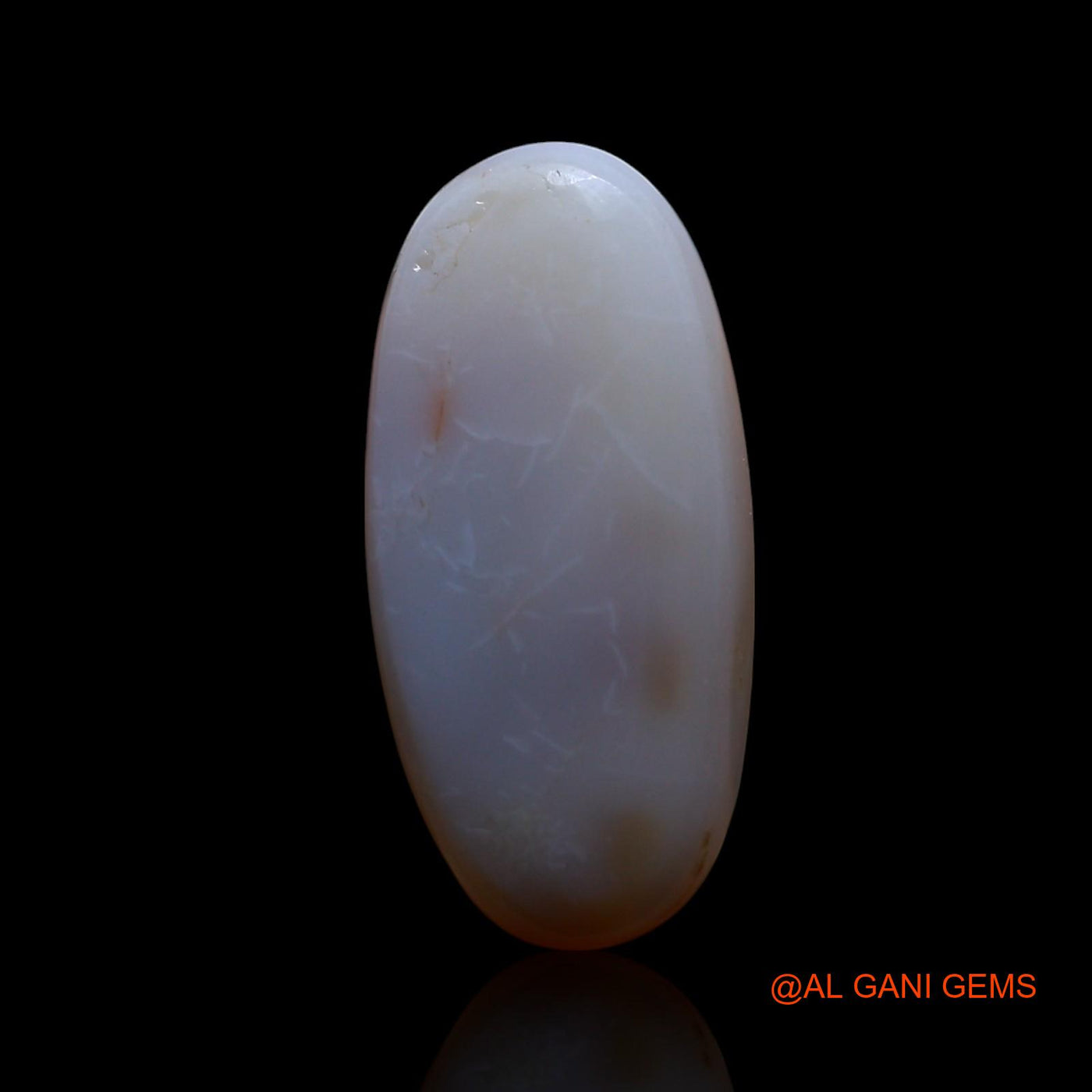 6.00 Cts Natural Australian Fire Opal Loose Gemstone Oval Cabochon 20x19x4 mm AG-537