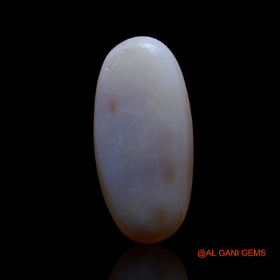 6.00 Cts Natural Australian Fire Opal Loose Gemstone Oval Cabochon 20x19x4 mm AG-537