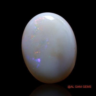 Natural Fire Opal Gemstone 8.00 Cts Loose Oval Cabochon From Australia 17x13x5 mm AG-539