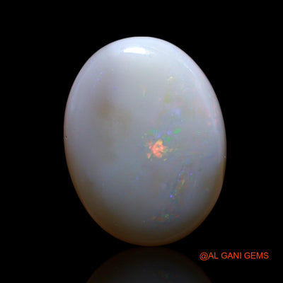 Natural Fire Opal Gemstone 8.00 Cts Loose Oval Cabochon From Australia 17x13x5 mm AG-539