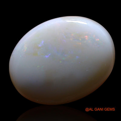 Natural Fire Opal Gemstone 8.00 Cts Loose Oval Cabochon From Australia 17x13x5 mm AG-539
