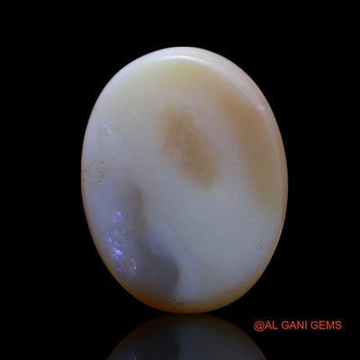 Natural Fire Opal Gemstone 8.00 Cts Loose Oval Cabochon From Australia 17x13x5 mm AG-539