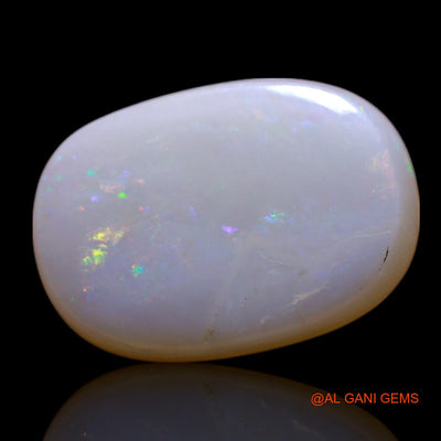 Natural Untreated Fire Opal Loose Gemstone Oval Cabochon From Australia 1.80 Cts 11x8x2 mm AG-53