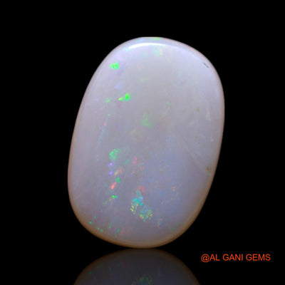 Natural Untreated Fire Opal Loose Gemstone Oval Cabochon From Australia 1.80 Cts 11x8x2 mm AG-53