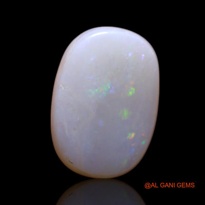 Natural Untreated Fire Opal Loose Gemstone Oval Cabochon From Australia 1.80 Cts 11x8x2 mm AG-53