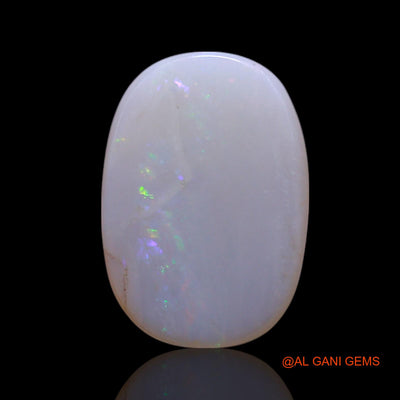 Natural Untreated Fire Opal Loose Gemstone Oval Cabochon From Australia 1.80 Cts 11x8x2 mm AG-53