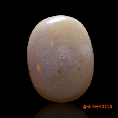 6.00 Cts Natural Australian Fire Opal Loose Gemstone Oval Cabochon 17x13x4 mm AG-540