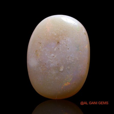 6.00 Cts Natural Australian Fire Opal Loose Gemstone Oval Cabochon 17x13x4 mm AG-540