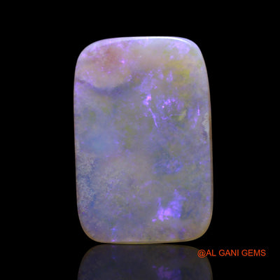 Natural Untreated Fire Opal Loose Gemstone Square Cabochon From Australia 3.00 Cts 17x11x1 mm AG-541