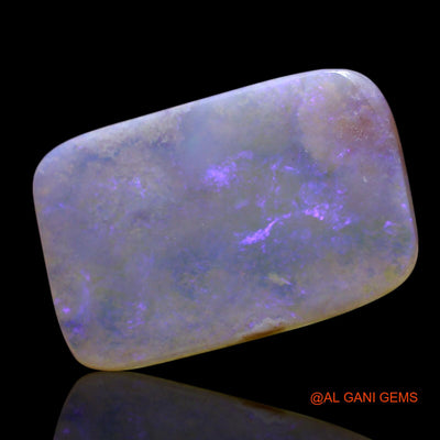 Natural Untreated Fire Opal Loose Gemstone Square Cabochon From Australia 3.00 Cts 17x11x1 mm AG-541
