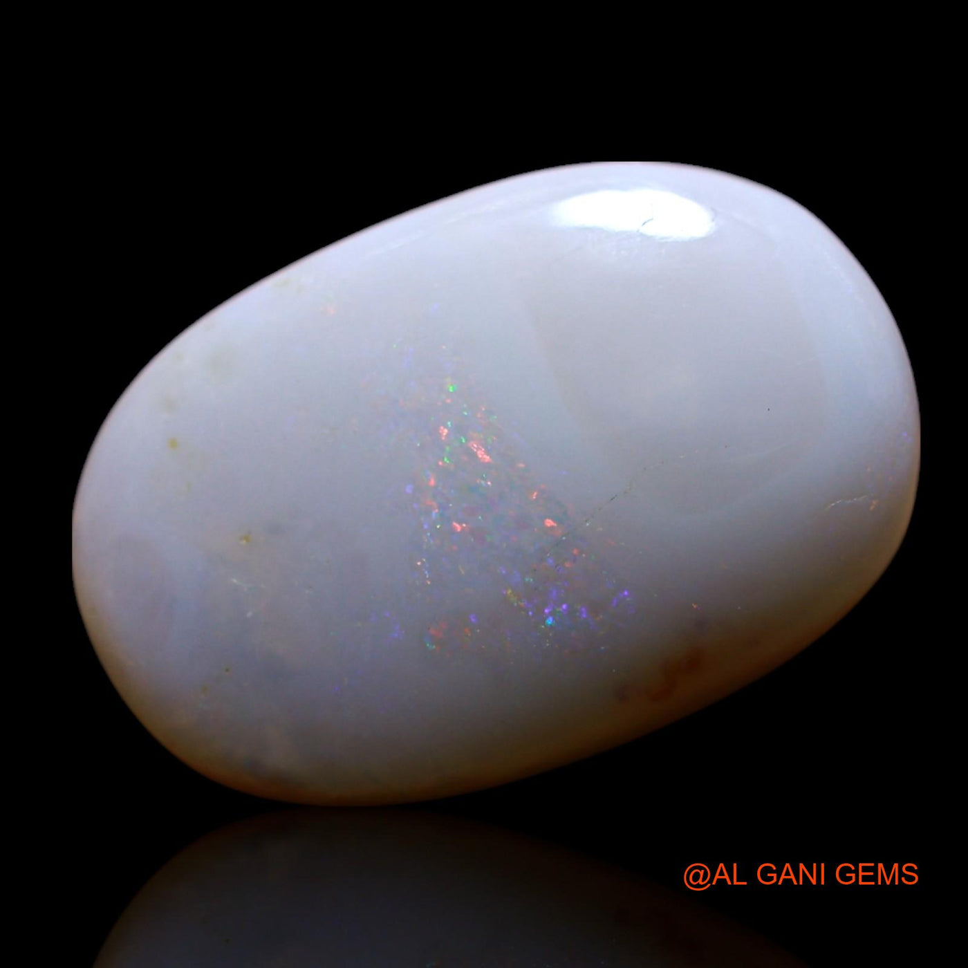 7.00 Cts Natural Australian Fire Opal Oval Cabochon Loose Gemstone For Jewelry 18x12x5 mm AG-542